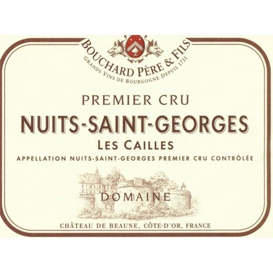 Bouchard Pere et Fils Nuits-Saint-Georges 'Les Cailles' 2018