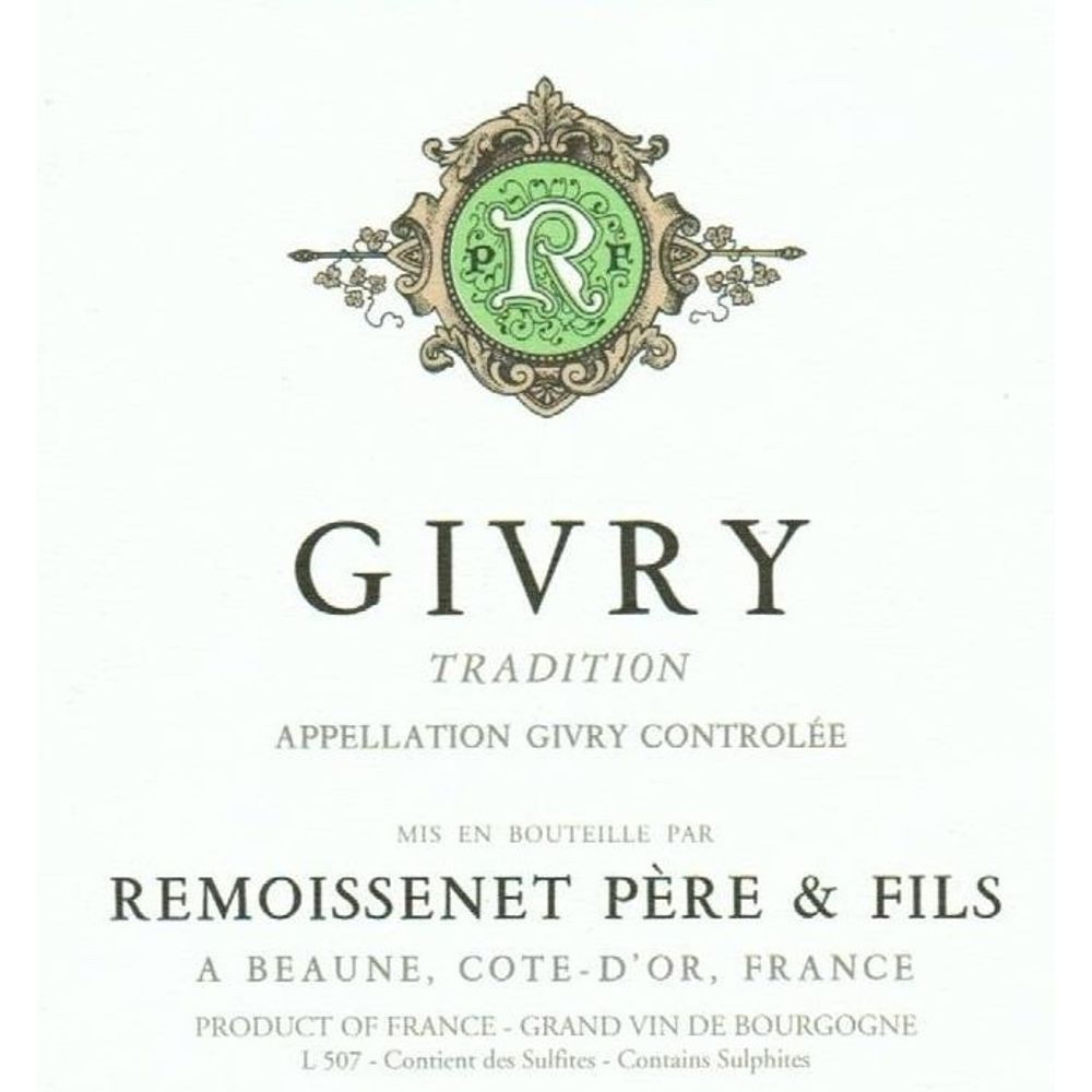 Remoissenet Pere et Filds Givry Blanc 2023