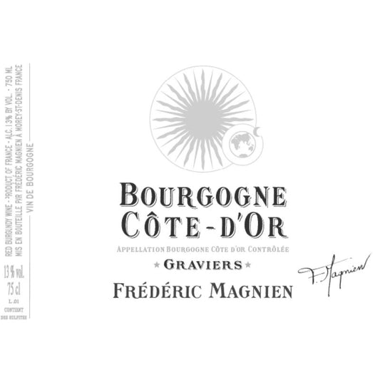 Maison Frederic Magnien 2022 Cote d'Or 'Graviers' Bourgogne Rouge