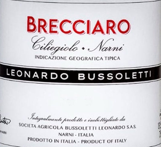 Leonardo Bussoletti 2021 Brecciaro Ciliegiolo Narni