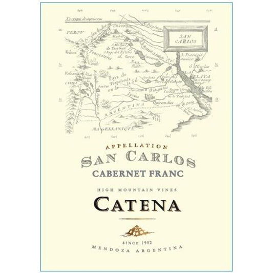 Catena 2023 Cabernet Franc San Carlos (Mendoza, Argentina)