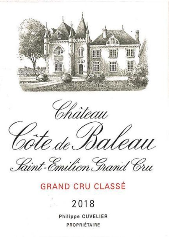 Cote de Baleau St Emilion 2022
