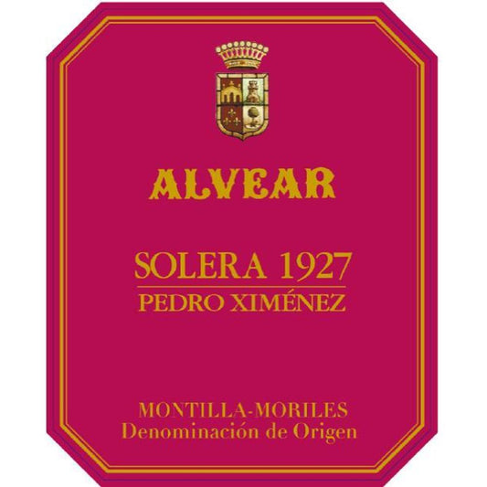 Bodegas Alvear Pedro Ximenez Solera 1927 (375ml)
