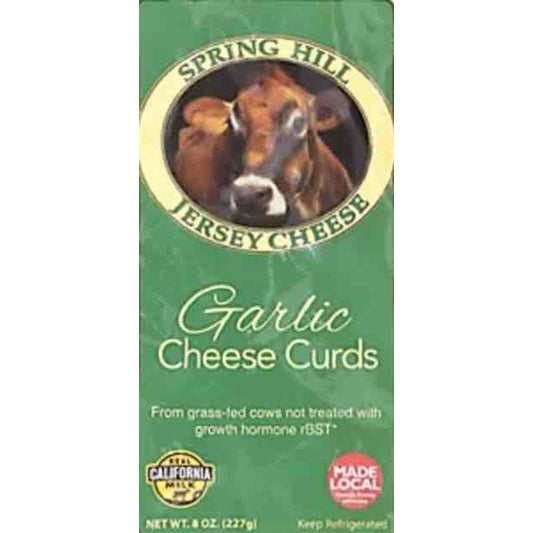 Spring Hill Garlic Cheese Curds 8oz