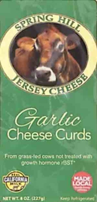 Spring Hill Garlic Cheese Curds 8oz