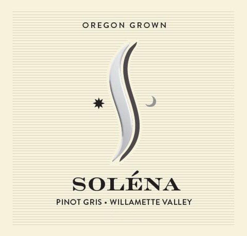 Solena Estate 2023 Pinot Gris, Willamette Valley