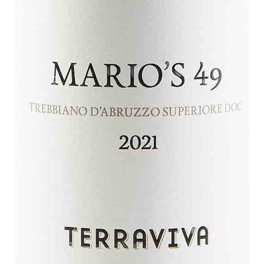 Terraviva "Mario's 49" Trebbiano d'Abruzzo Superiore DOC 2021