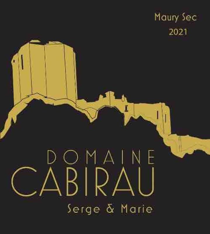 Domaine Cabirau 2021 Maury Sec 'Serge & Marie'