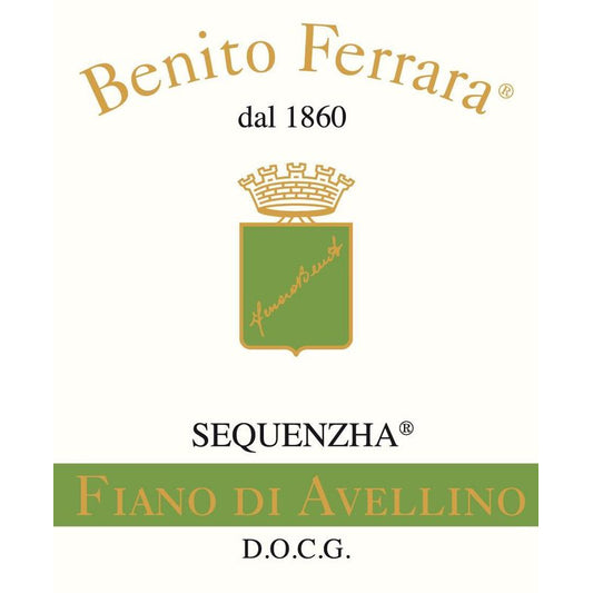 Benito Ferrara 2022 Fiano di Avellino Sequenzha