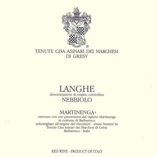 Marchesi di Gresy 2024 Langhe Nebbiolo Martinenga