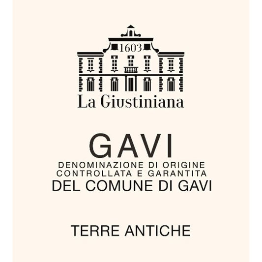 La Giustiniana 2025 Gavi Di Gavi `Terre Antiche`