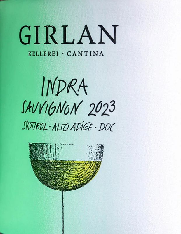 Girlan 2023 Sauvignon Blanc, "Indra", Sudtirol/Alto Adige