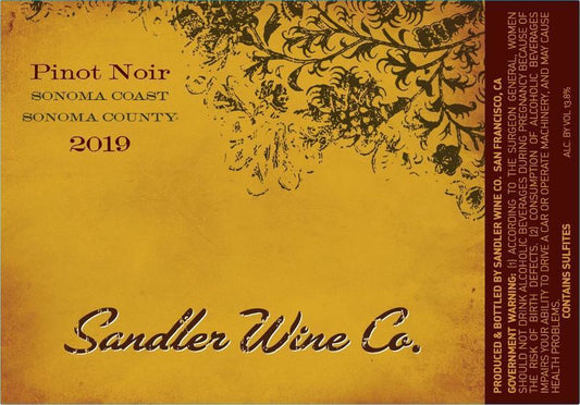 Sandler SC Pinot Noir