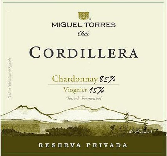 Miguel Torres 2022 Chardonnay Cordillera Reserve