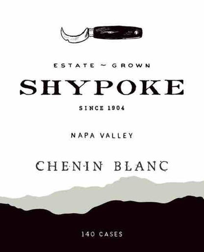 Shypoke Winery 2023 Chenin Blanc, Napa Valley