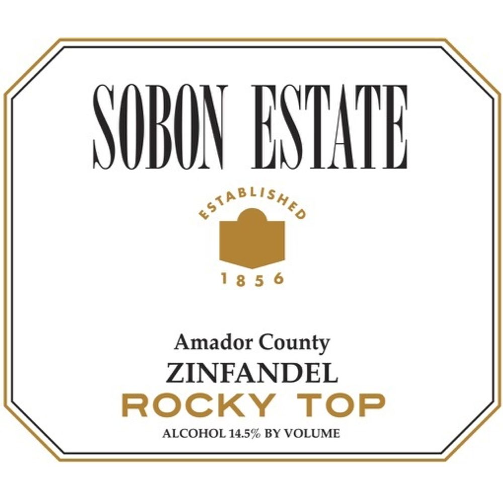 Sobon Estate Rocky Top Zinfandel 2023