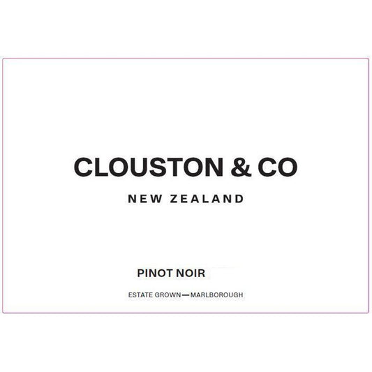 Clouston & Co Pinot Noir 2022, Marlborough NZ