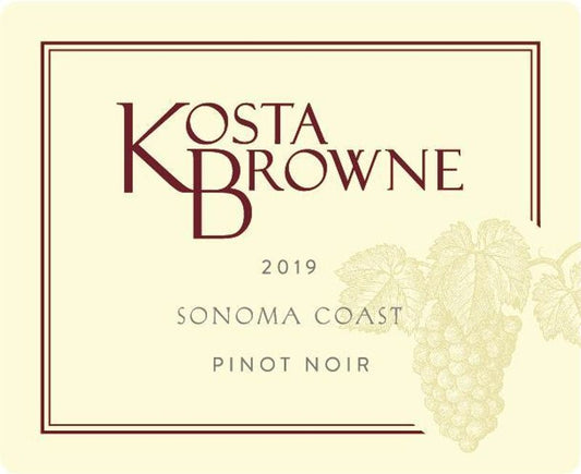 Kosta Browne 2019 Sonoma Coast