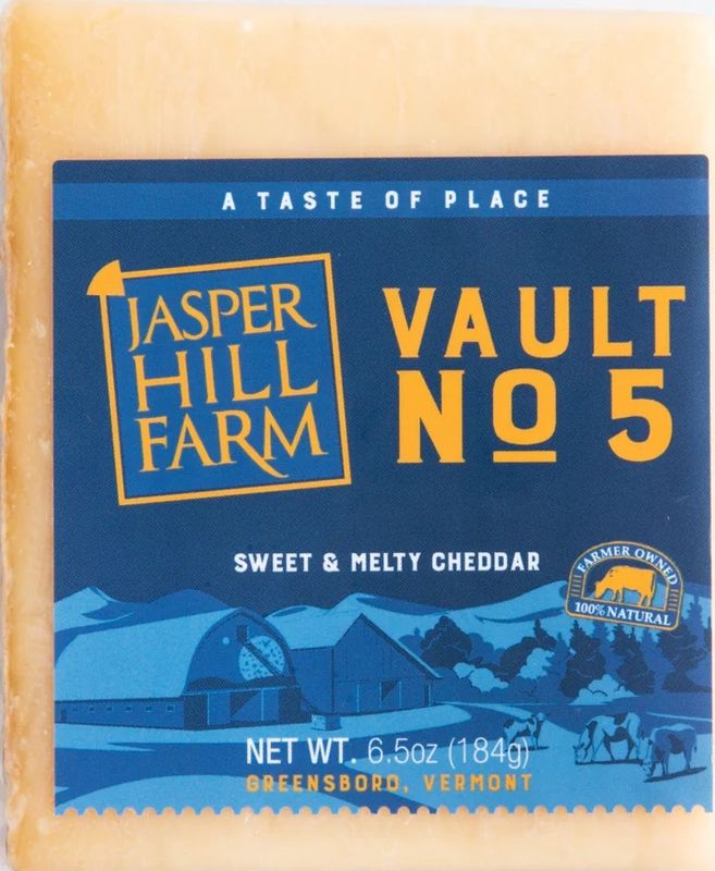 Jasper Hill Vault No.5 Cheddar 6.5oz