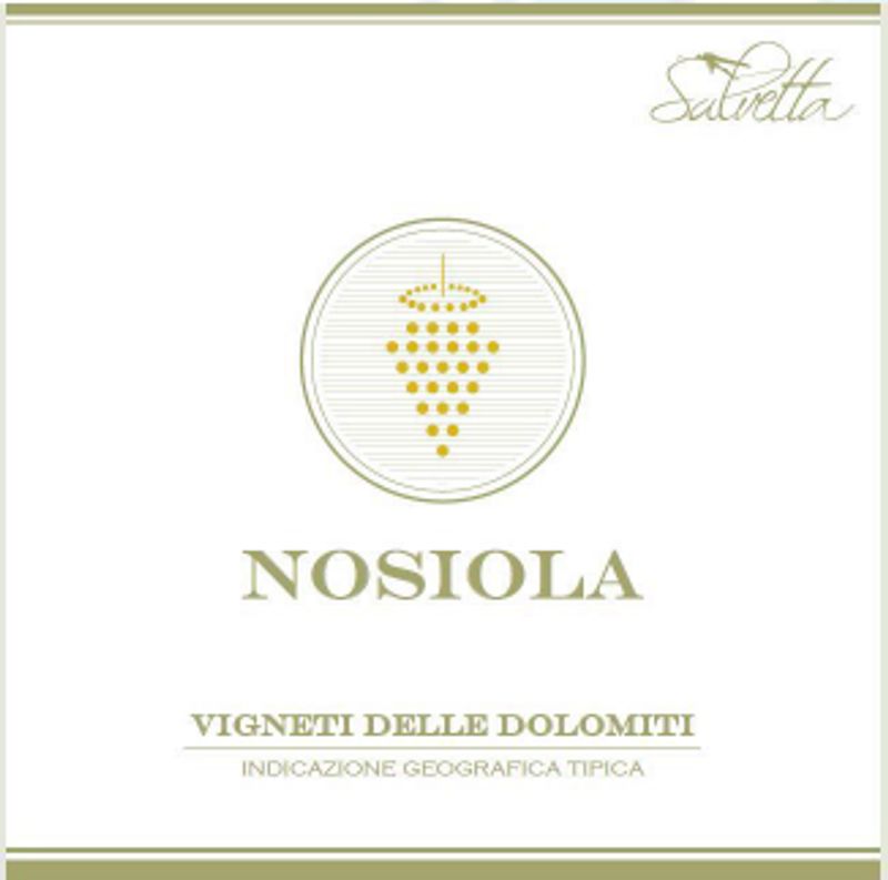 Salvetta 2018 Nosiola, Dolomiti IGT, Trentino