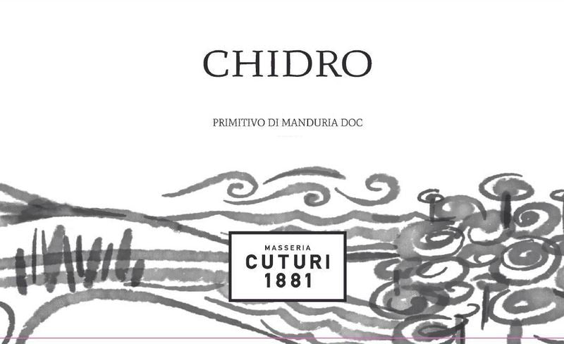 Masseria Cuturi Primitivo di Manduria DOC "Chidro" 2022