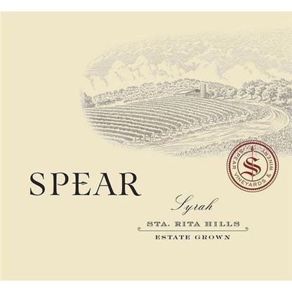 SPEAR Estate Syrah Santa Barbara 2022