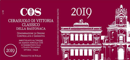 COS 2020 Cerasuolo di Vittoria Classico della Bastonaca DOCG