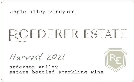 Roederer Estate 2021 Brut Apple Alley Vineyard