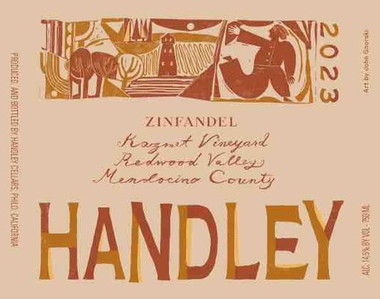 Handley 2023 Zinfandel Kazmet Vineyard, Redwood Vly