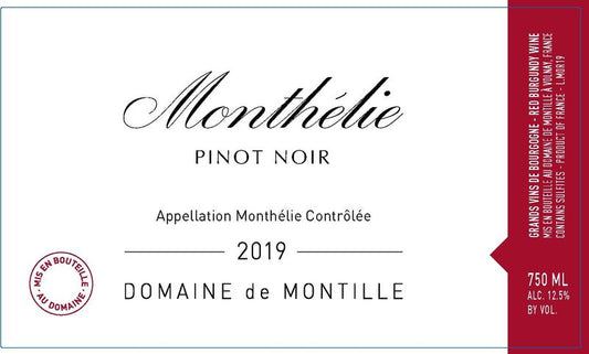 Domaine de Montille 2022 Monthelie Rouge