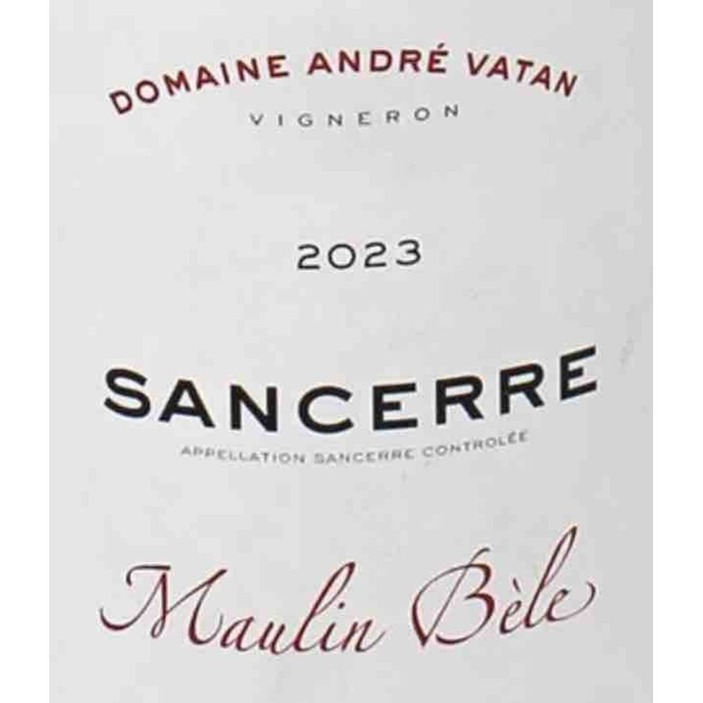 Dom Andre Vatan,  Maulin Bèle Sancerre Rouge 2023