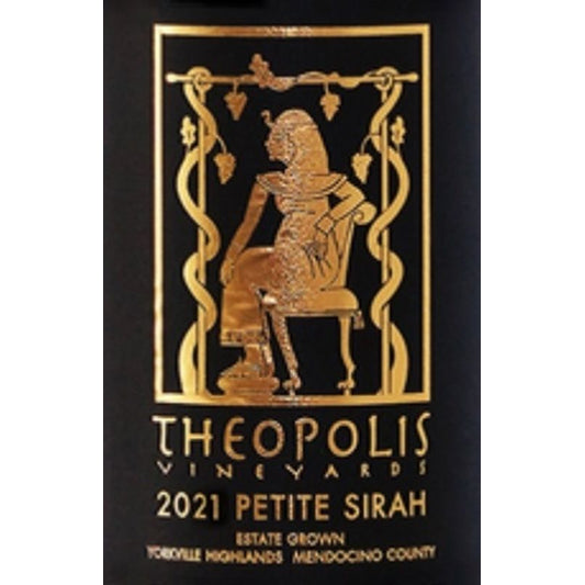 Theopolis Vineyards 2021 Petit Sirah, Yorkville Highlands
