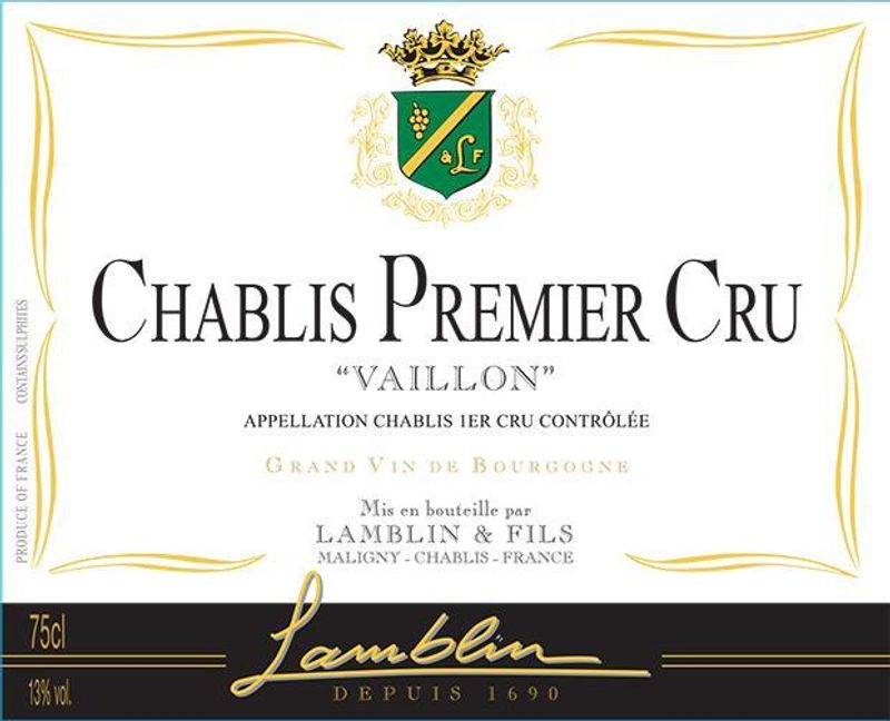Lamblin et Fils 2023 Chablis