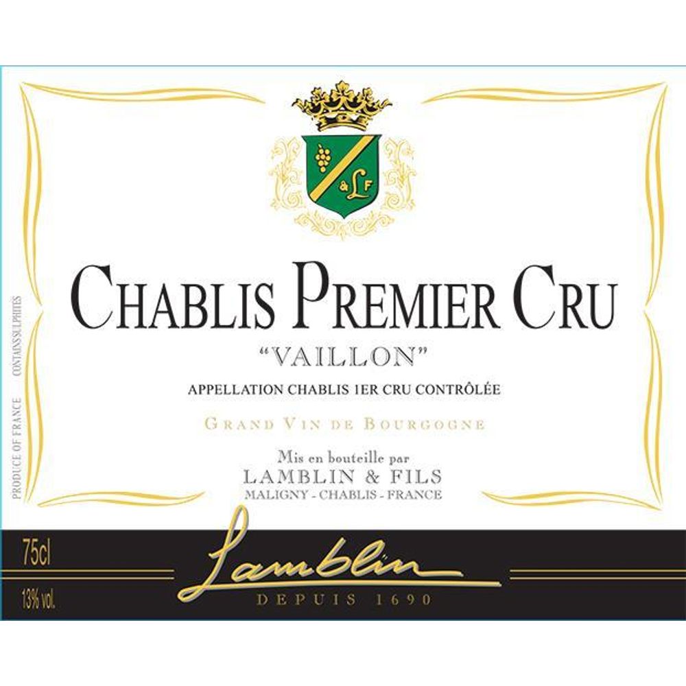 Lamblin et Fils 2023 Chablis