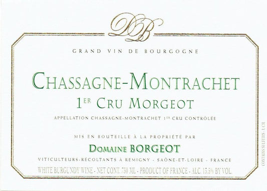 Borgeot 2023 Chassagne-Montrachet 1er Cru Morgeot