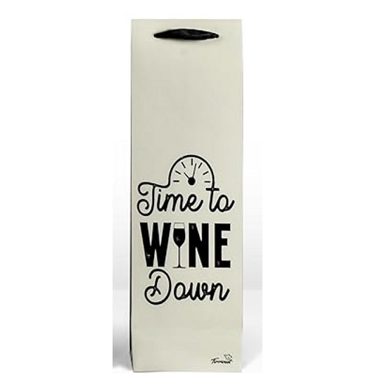 Wine Gift Bag: Time to Wine Down