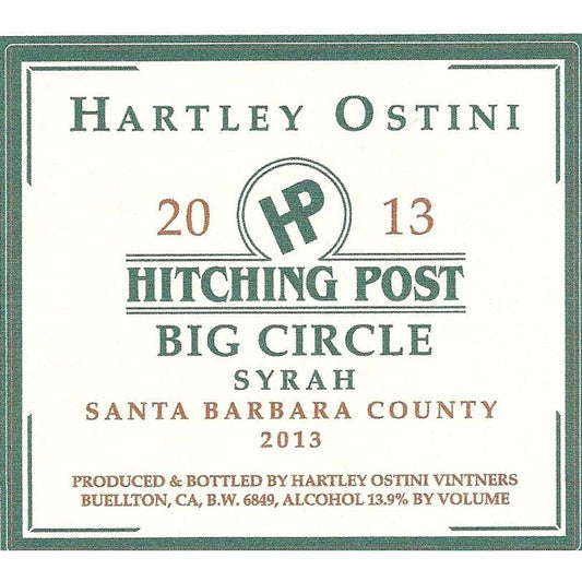 Hitching Post Big Circle Syrah 2021