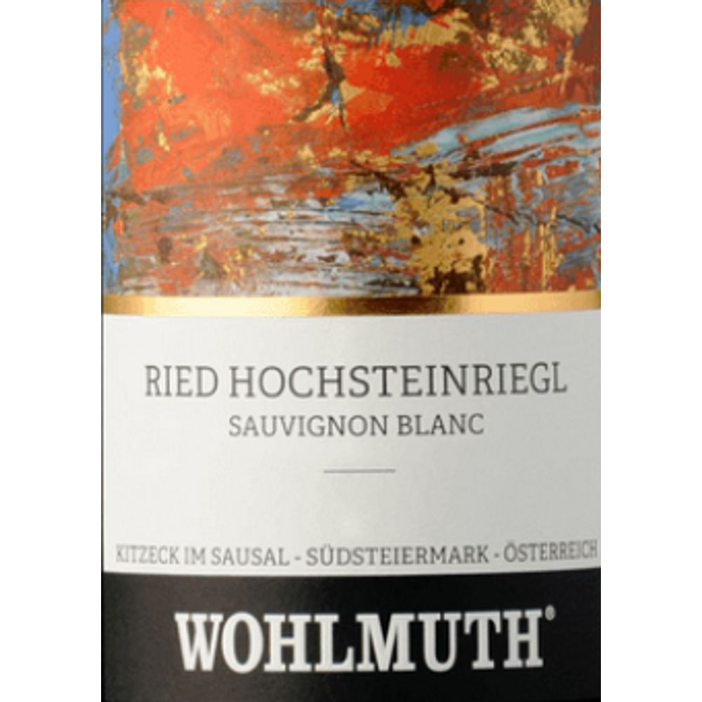 Wohlmuth 2020 Sauvignon Blanc, Reid Hochsteinriegl