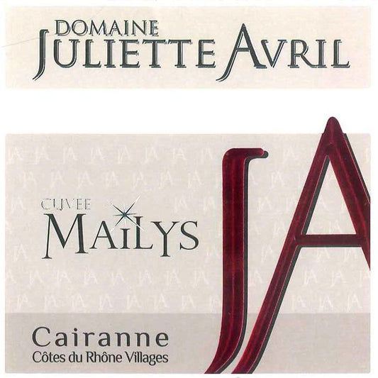 Domaine Juliette Avril Cairanne Cuvee Mailys 2019