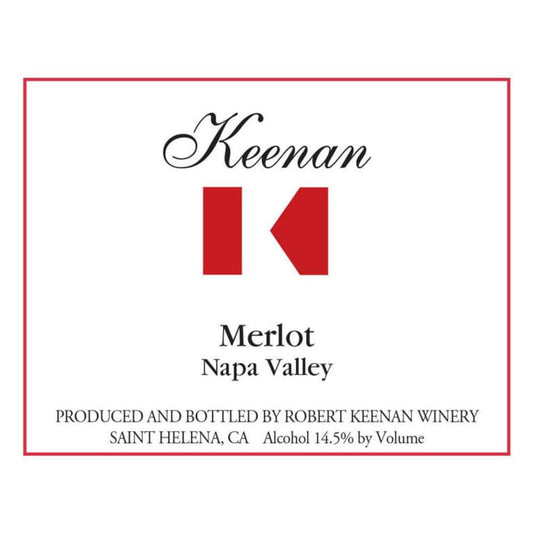 Keenan 2022 Merlot Napa Valley