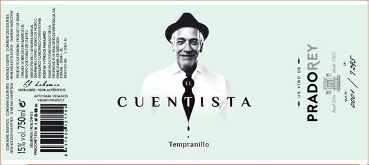 Prado Rey 2021 El Cuentista Tempranillo Blanco