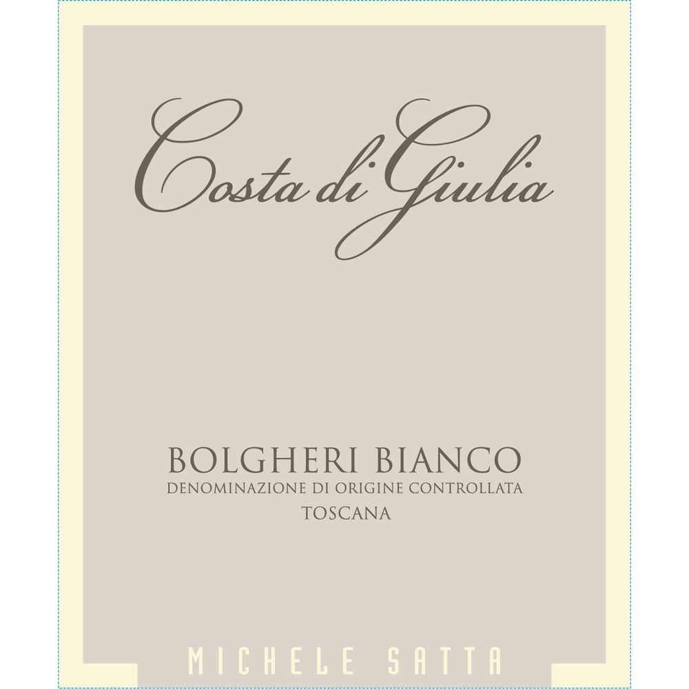 Michele Satta 2022 Costa di Giulia, Bolgheri Bianco