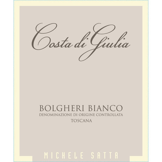 Michele Satta 2022 Costa di Giulia, Bolgheri Bianco