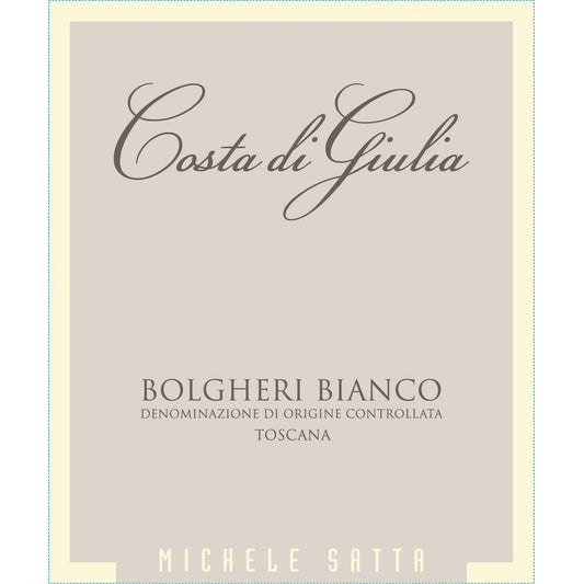 Michele Satta 2022 Costa di Giulia, Bolgheri Bianco