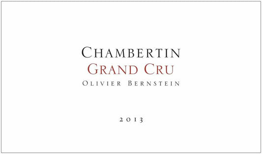 Olivier Bernstein 2014 Chambertin