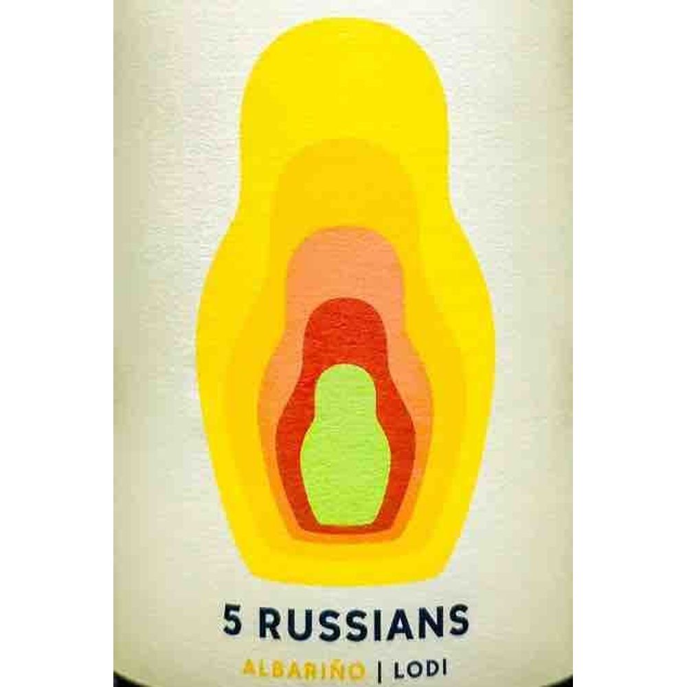 The 5ive Russians 2025 Albarino, Lodi