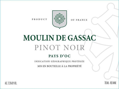 Moulin de Gassac Pinot Noir, Pays d'Oc IGP