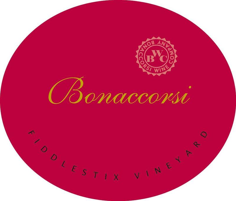 Bonaccorsi 2021 PN Fiddlestix Vineyard