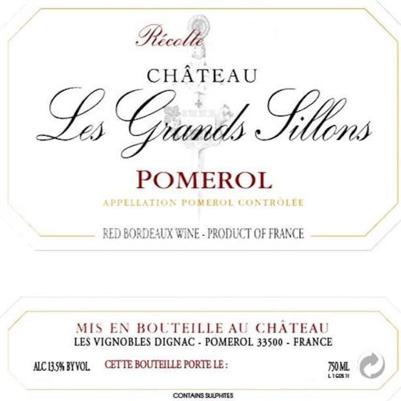 Ch. Les Grands Sillons 2019 Pauillac