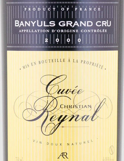 La Cave de l'Abbe Rous 2003 Banyuls Grand Cru Cuvee Joseph Nadal